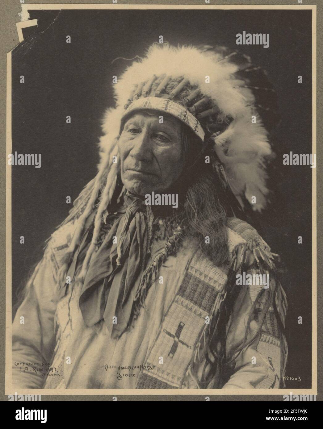 19th century portrait native american hi-res stock photography and ...