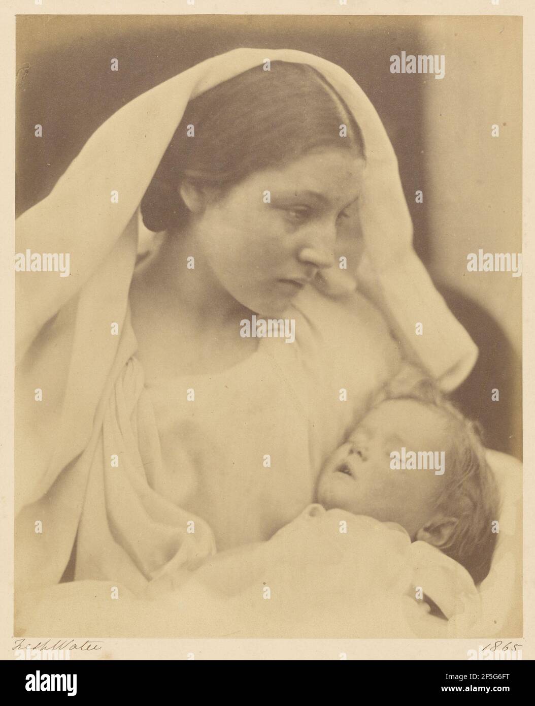 La Madonna Riposata. Julia Margaret Cameron (British, Born India, 1815 ...