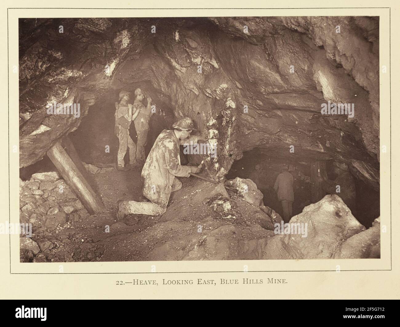 Heave, Looking East, Blue Hills Mine. John Charles Burrow (British