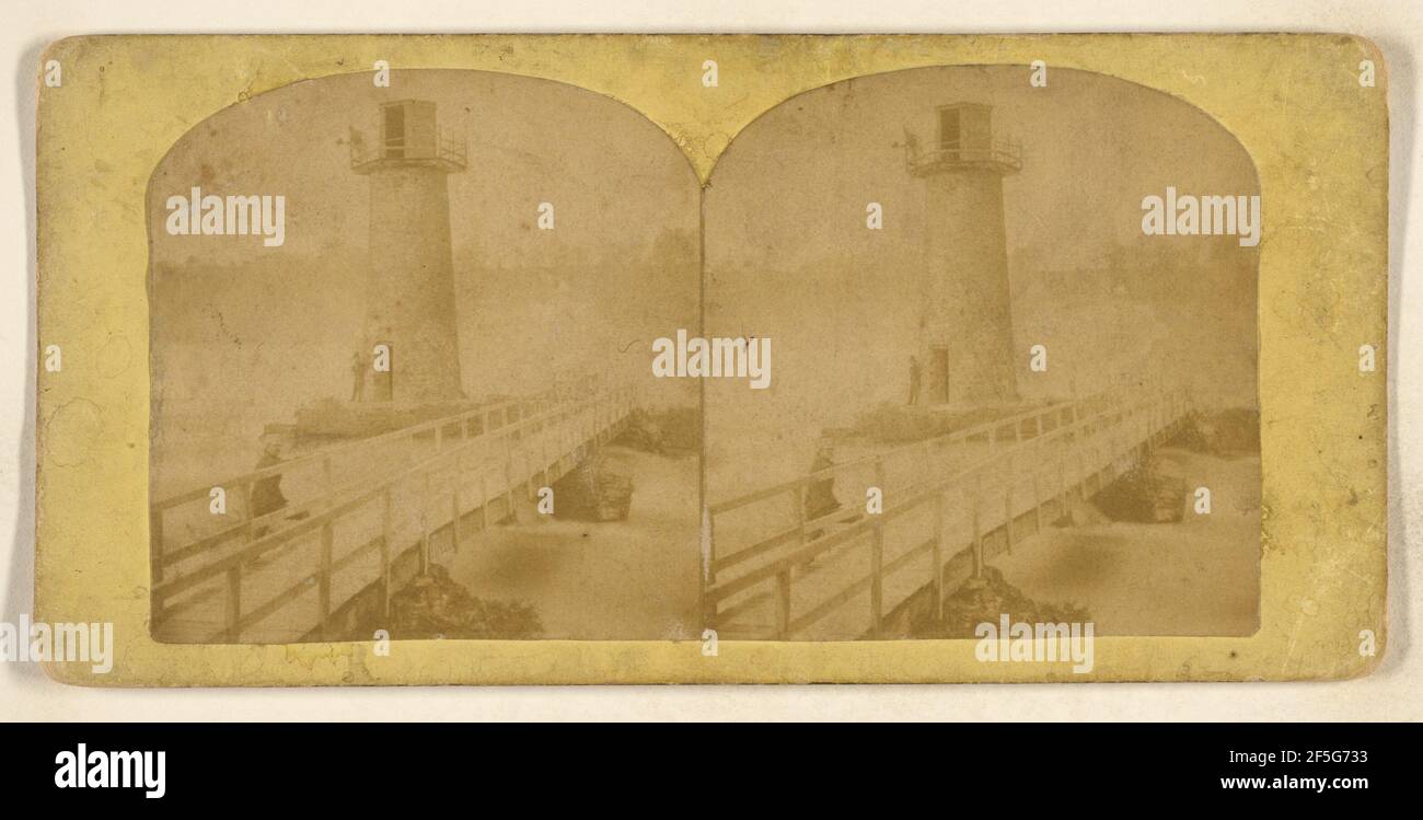 Terrapin Tower, from Goat Island, Niagara. Frederick Langenheim