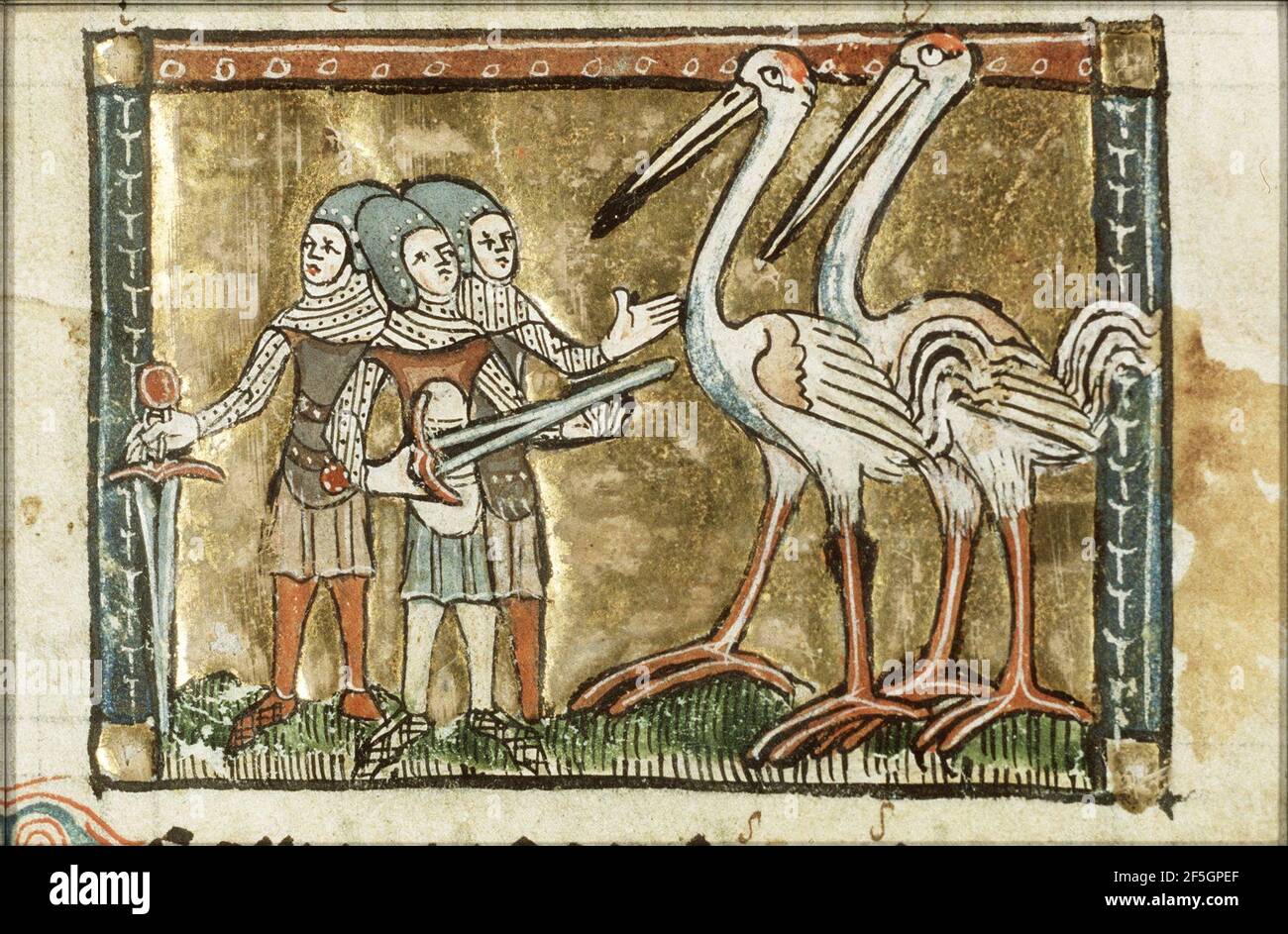 Pygmies - Der naturen bloeme - Jacob van Maerlant - KB KA 16 - 042v a2 ...