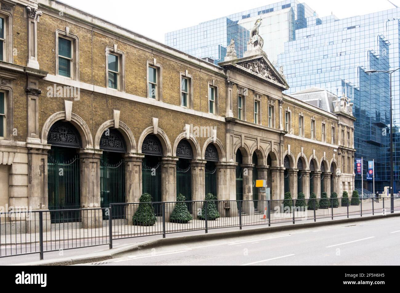 Old Billingsgate Market in Lower Thames Street, London. Stock Photo