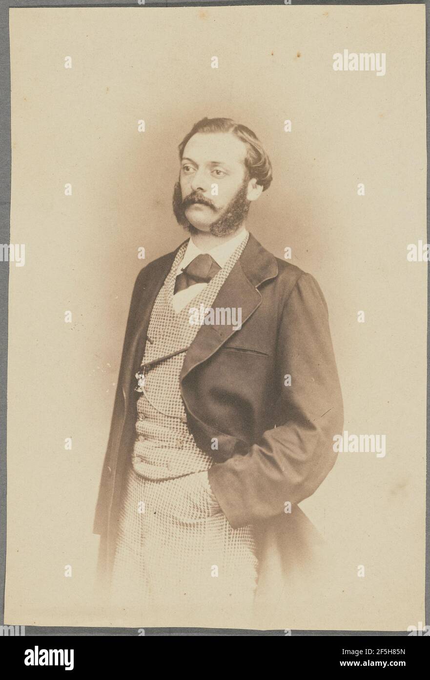 Tachard, Ambassade de France ce Bruxelles 1848. Nadar Gaspard Félix Tournachon (French, 1820 - 1910) Stock Photo