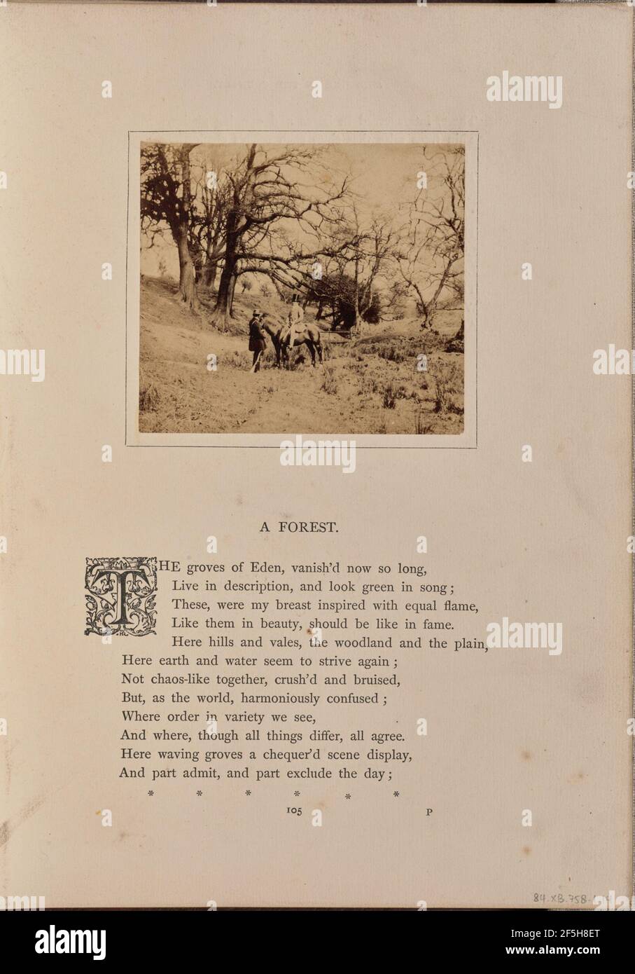 A man on horseback, England. William Grundy (English, 1806 - 1859 Stock ...