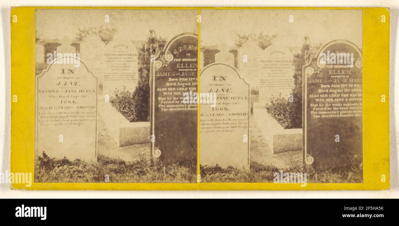19th century headstones hi-res stock photography and images - Alamy
