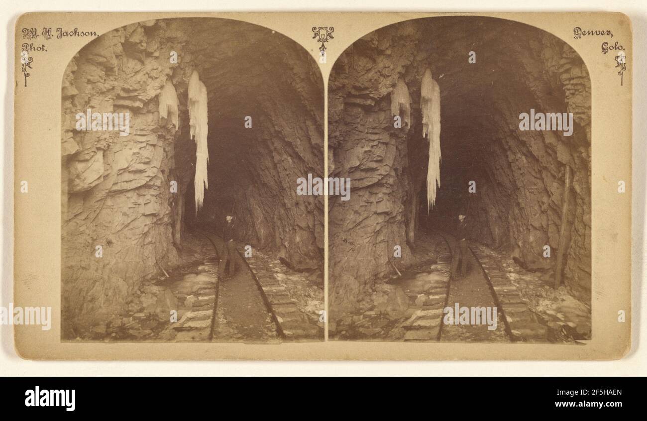 Tunnel, Colorado. William Henry Jackson (American, 1843 - 1942 Stock ...