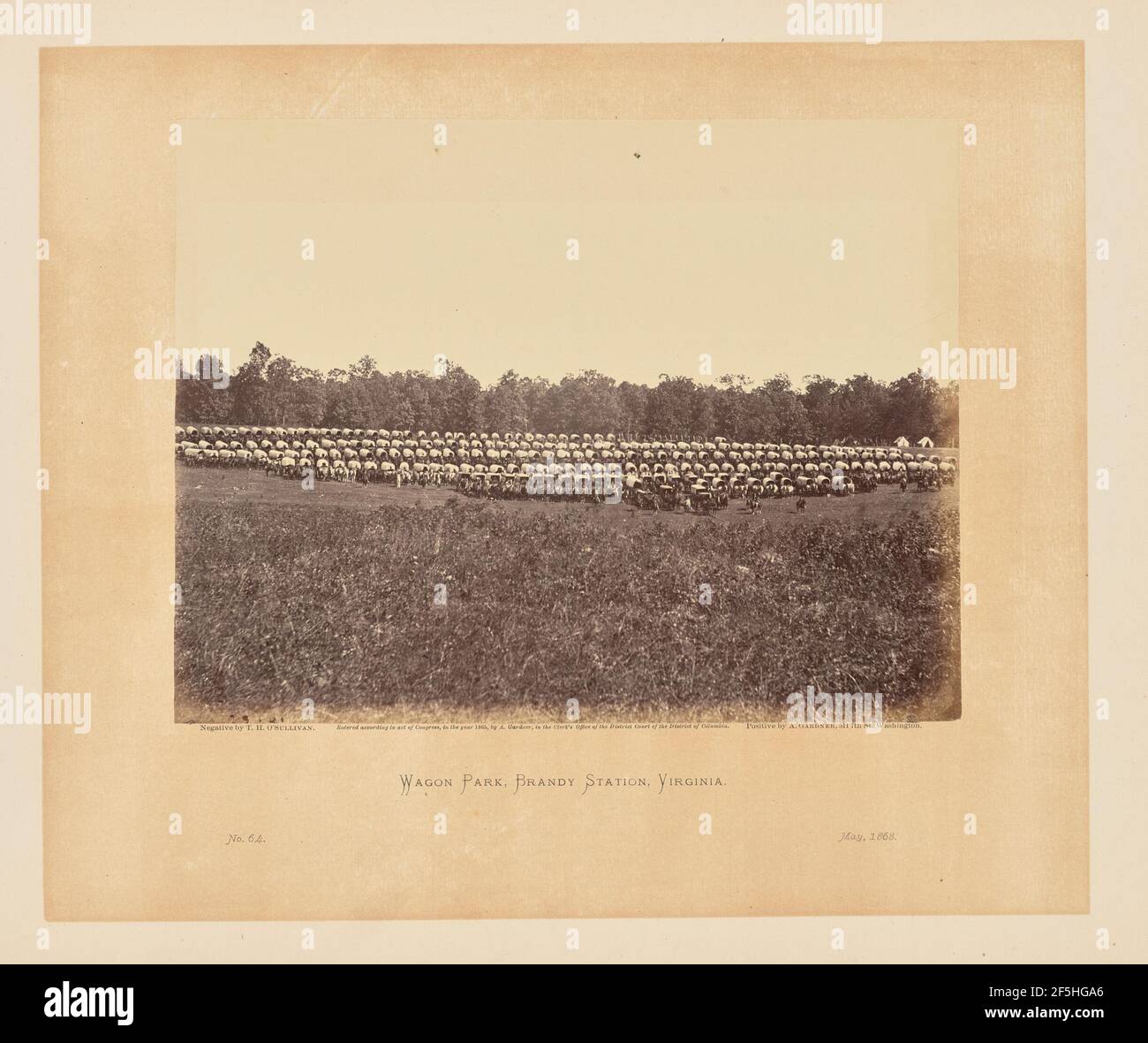 Wagon Park, Brandy Station, Virginia Stock Photo Alamy