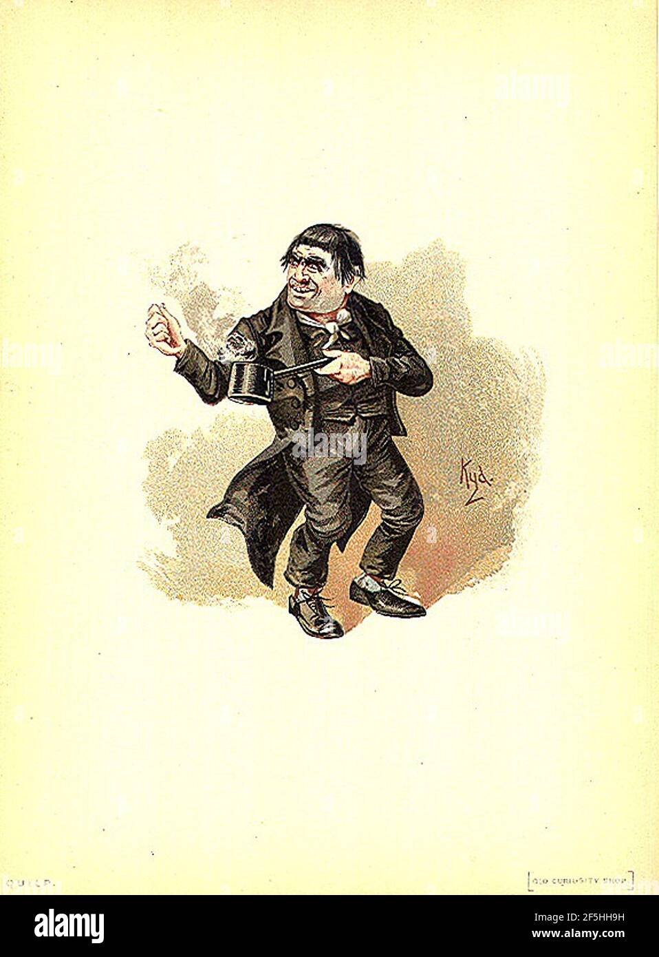 Quilp 1889 Dickens The Old Curiosity Shop character by Kyd (Joseph ...
