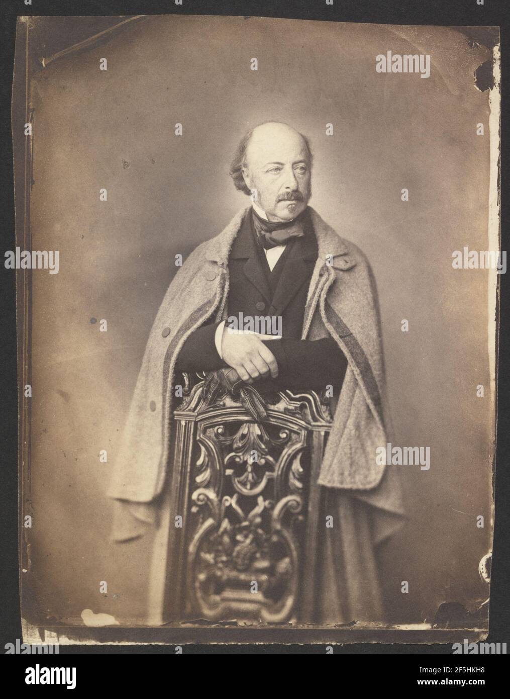 Portrait of a man. Thomas Rodger (Scottish, 1832 - 1883) Stock Photo