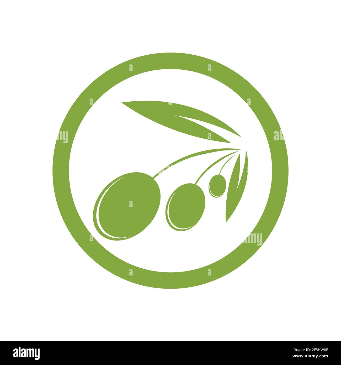 olive logo template vector design Stock Vector Image & Art - Alamy