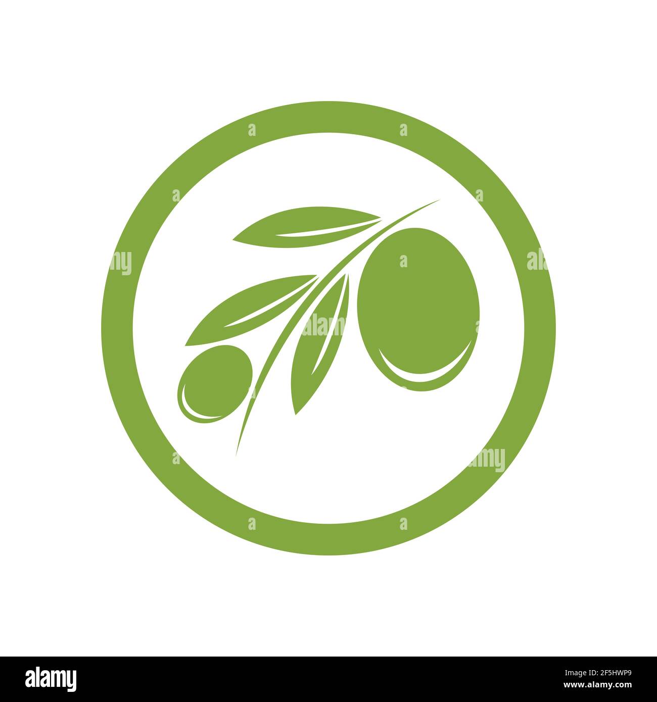 olive logo template vector design Stock Vector Image & Art - Alamy