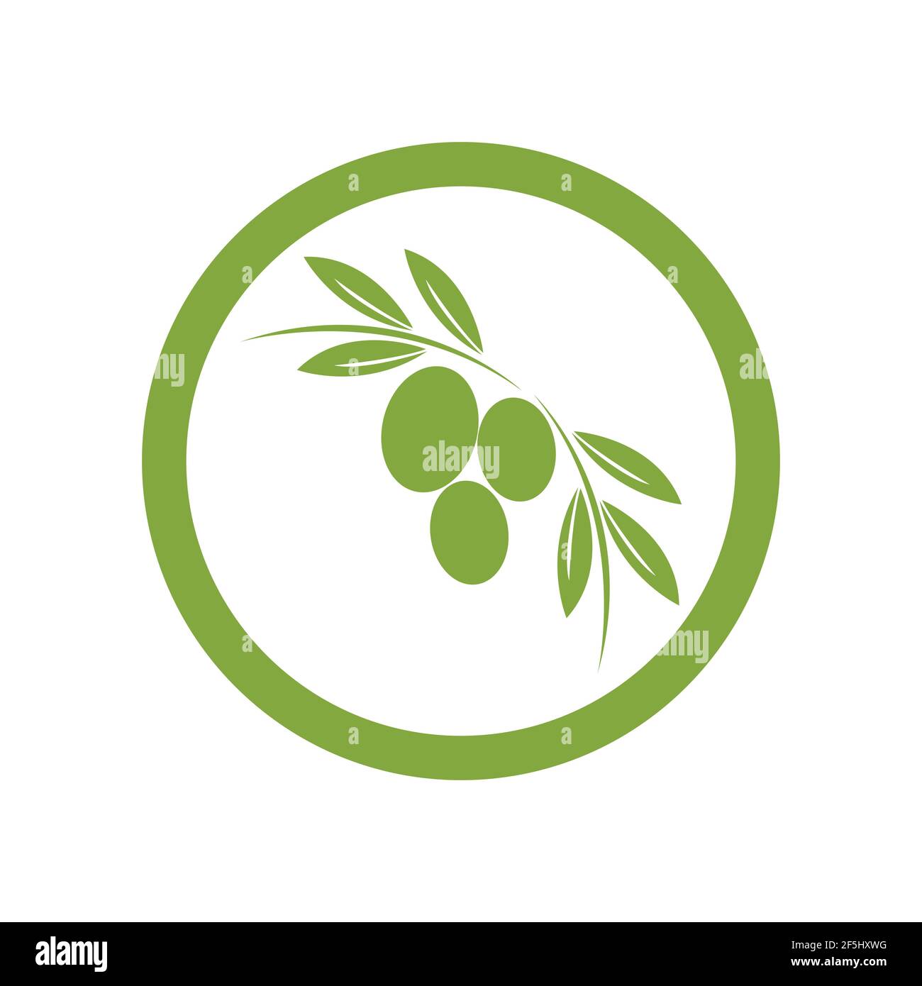 olive logo template vector design Stock Vector Image & Art - Alamy