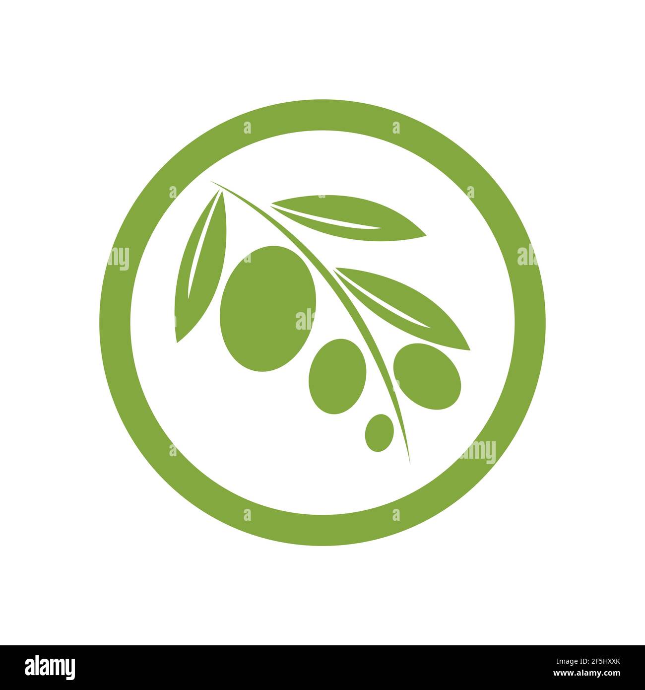 olive logo template vector design Stock Vector Image & Art - Alamy