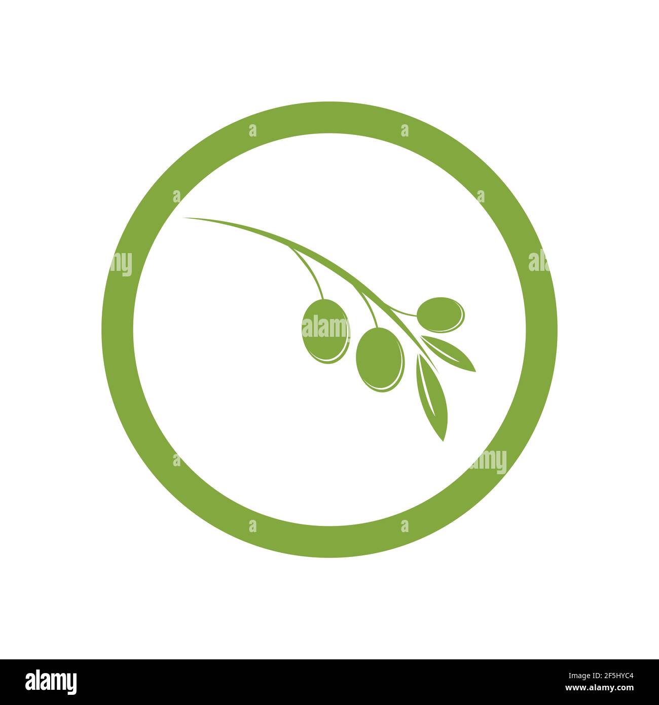 olive logo template vector design Stock Vector Image & Art - Alamy