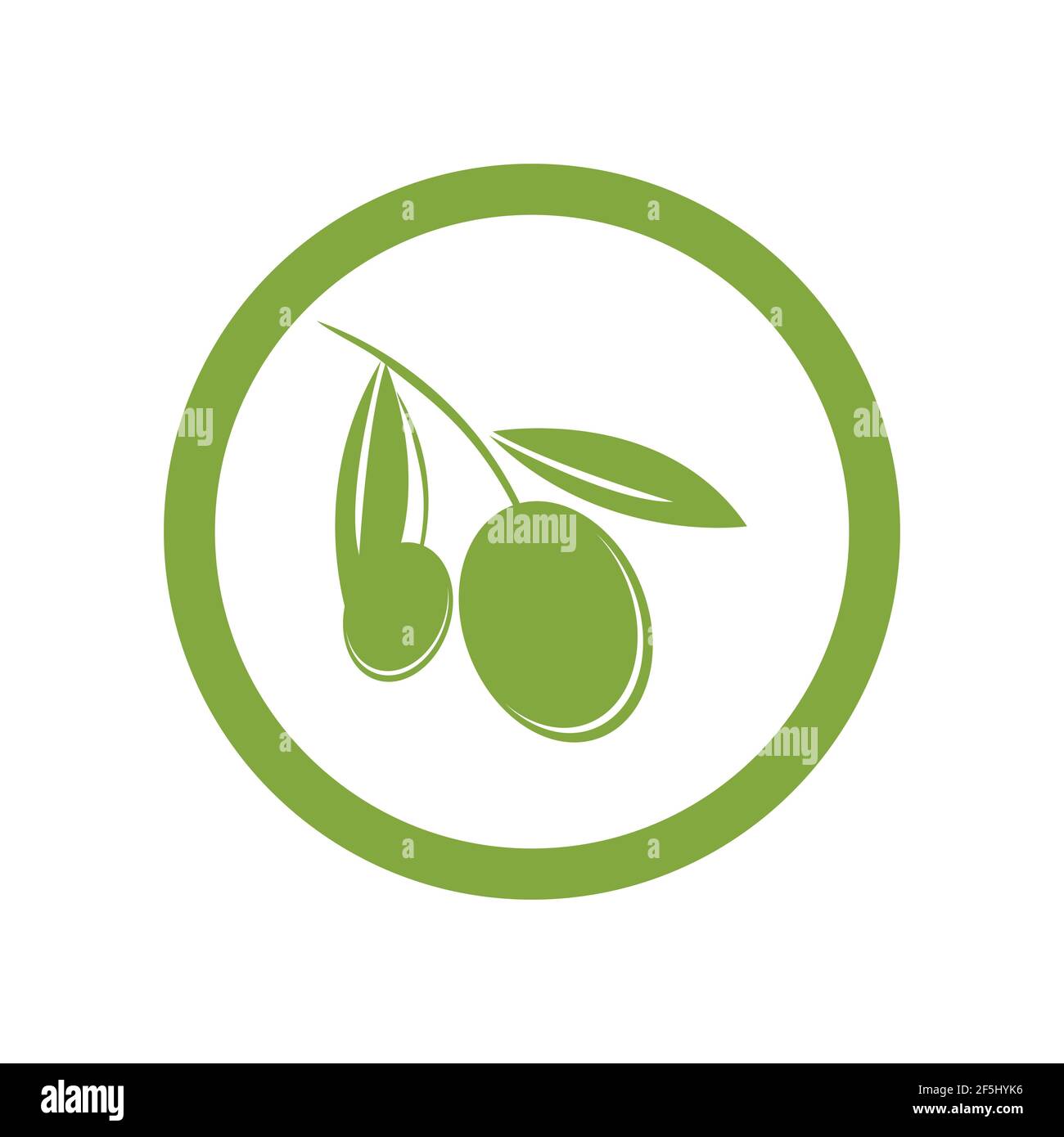 olive logo template vector design Stock Vector Image & Art - Alamy