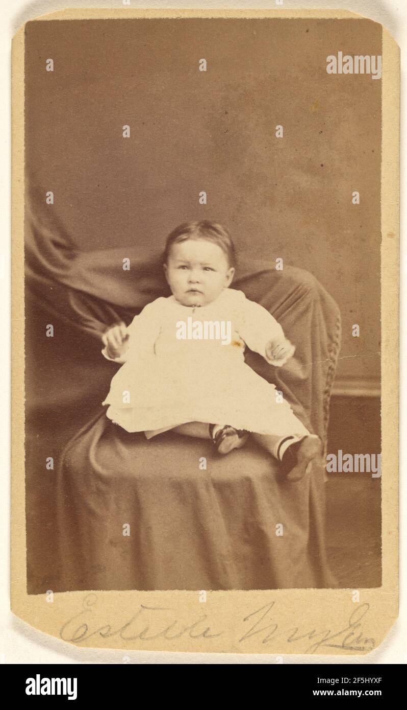 Estelle Mylan. Evans (American, active 1860s) Stock Photo