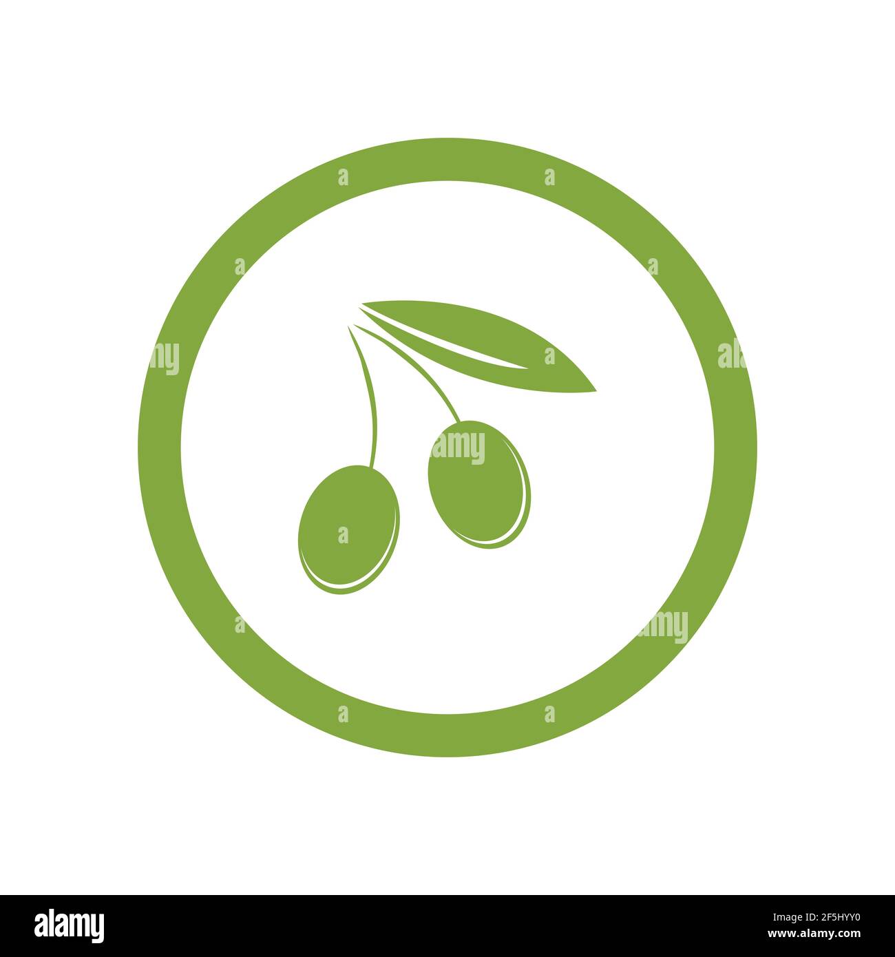 olive logo template vector design Stock Vector Image & Art - Alamy