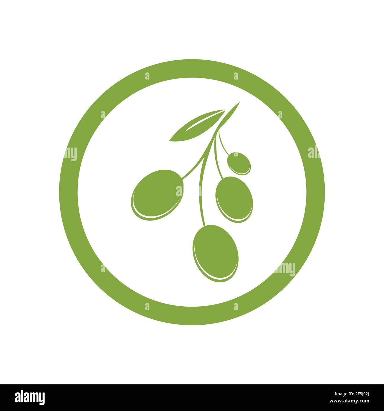 olive logo template vector design Stock Vector Image & Art - Alamy