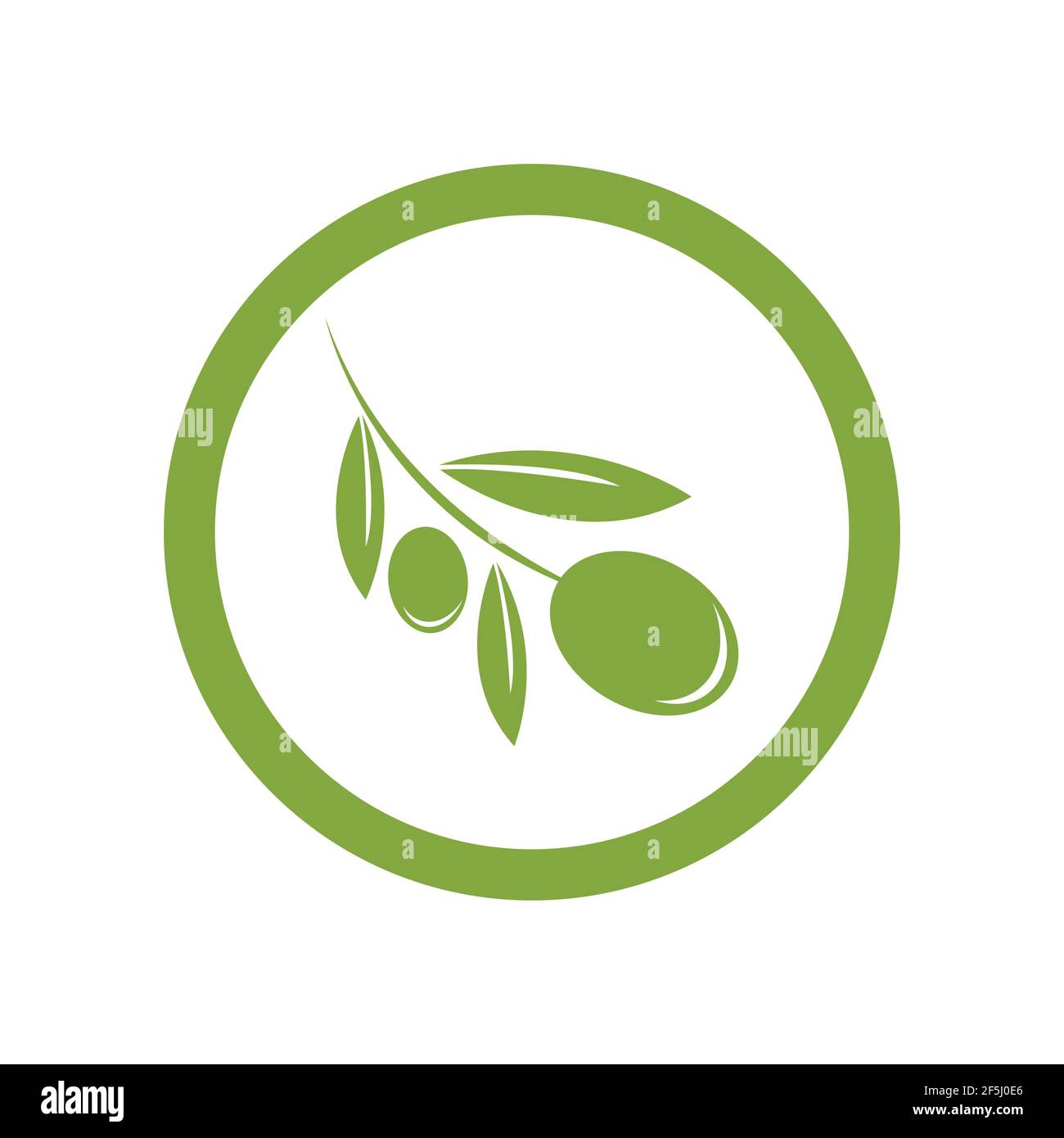 olive logo template vector design Stock Vector Image & Art - Alamy