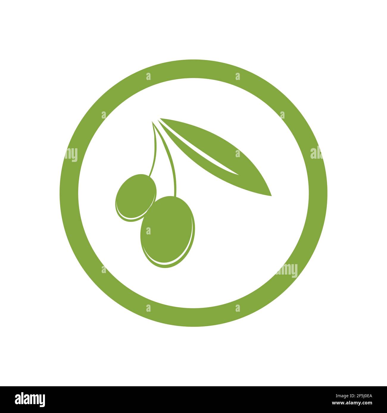olive logo template vector design Stock Vector Image & Art - Alamy