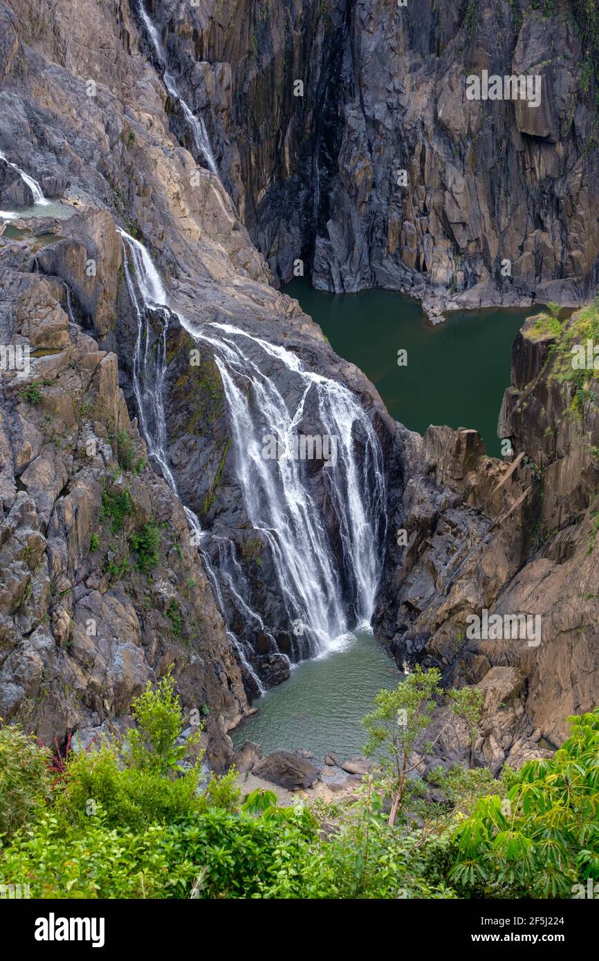 At Kuranda - Barron Falls Stock Photo - Alamy