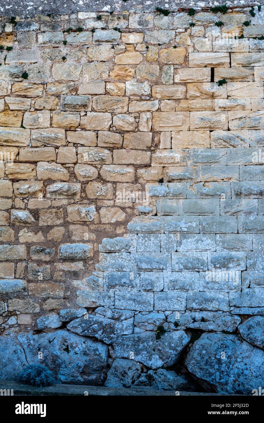 Roman wall of Tarragona, Tarraco, Catalonia, Spain. UNESCO World