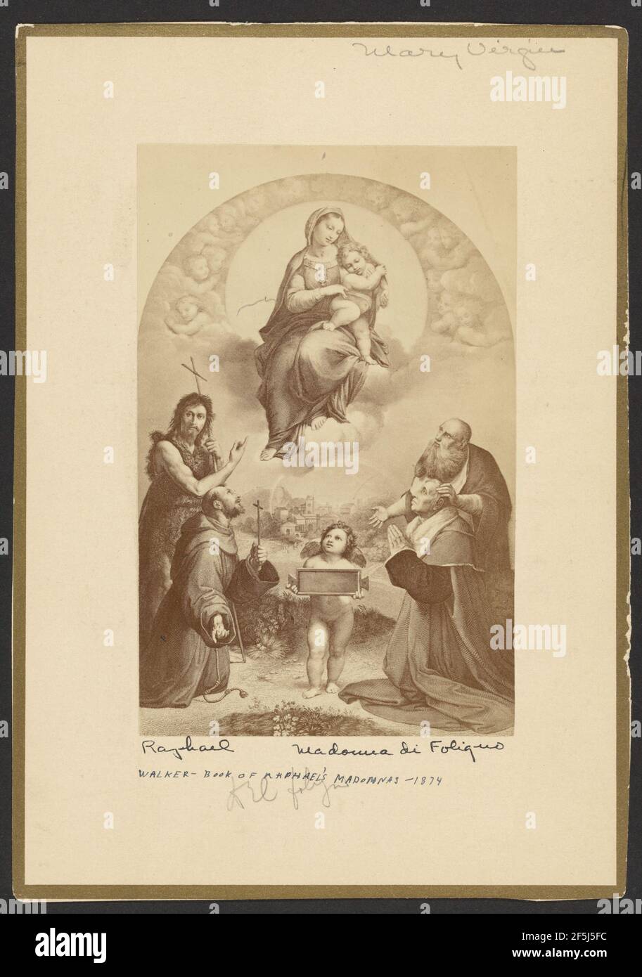 Madonna di Foligno Stock Photo Alamy