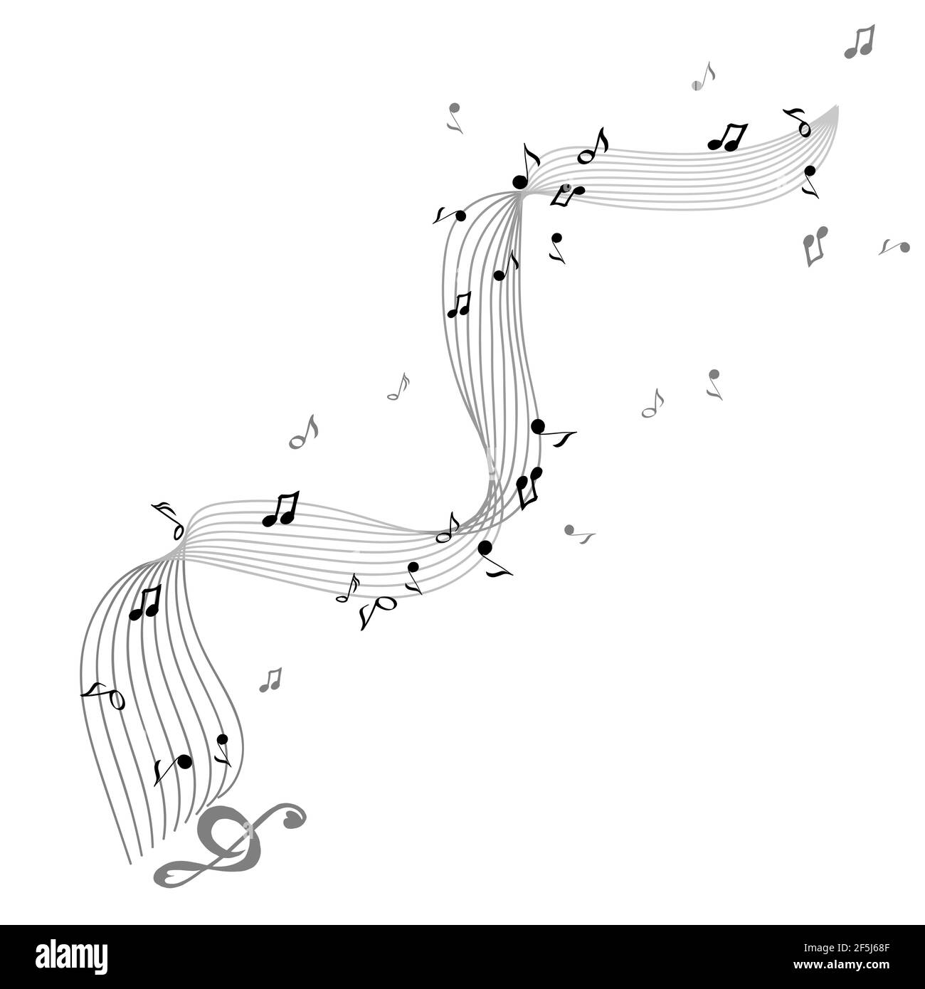 Abstraction of the note. Vector illustration Stock Vector Image & Art ...