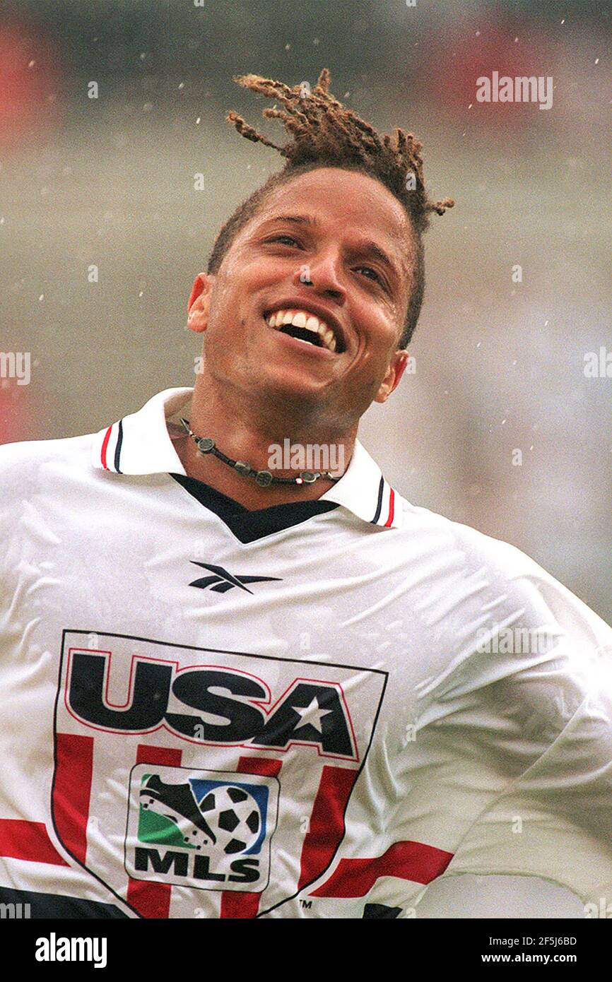 Cobi Jones at the MLS Allstar game Stock Photo - Alamy