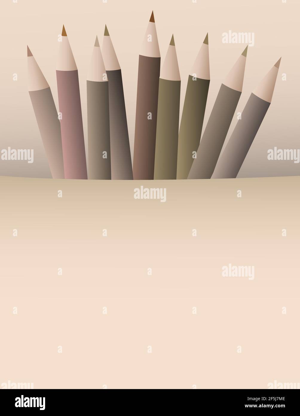 vintage pencils draw Stock Vector Image & Art Alamy