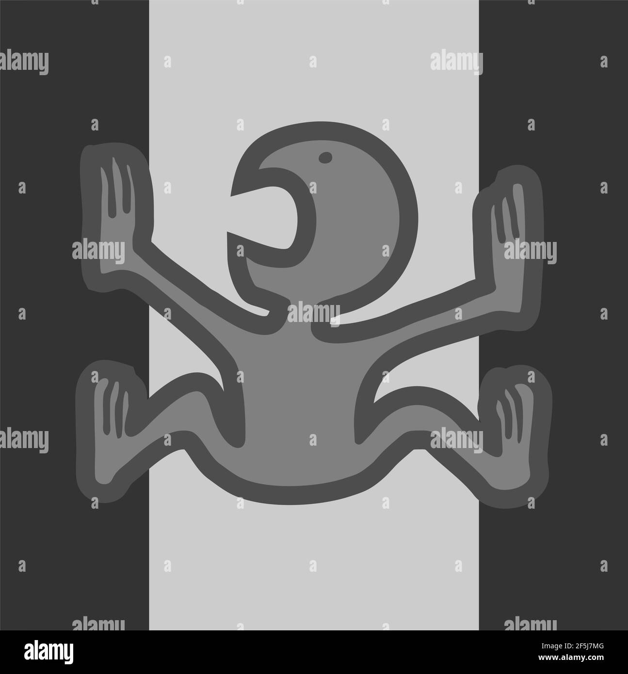 Grey puppet Stock Vector Images Alamy