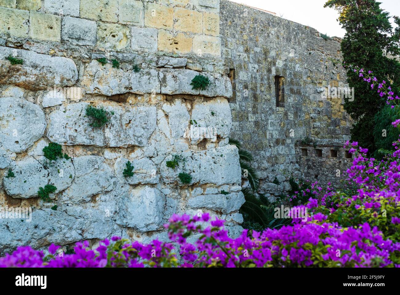 Roman wall of Tarragona, Tarraco, Catalonia, Spain. UNESCO World