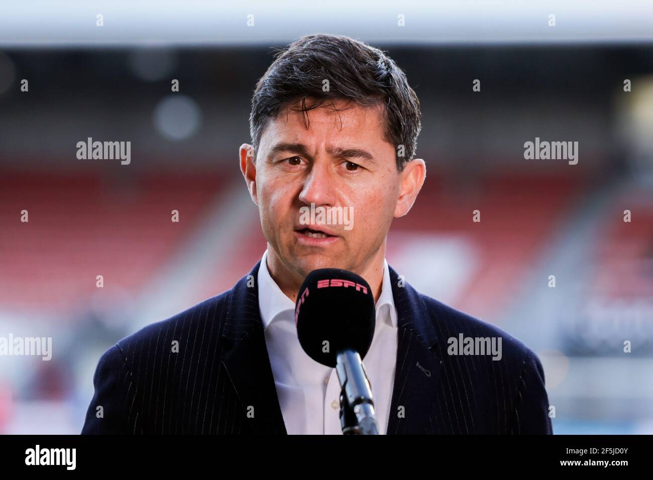 MAASTRICHT, NETHERLANDS MARCH 26 Coach Darije Kalezic of MVV