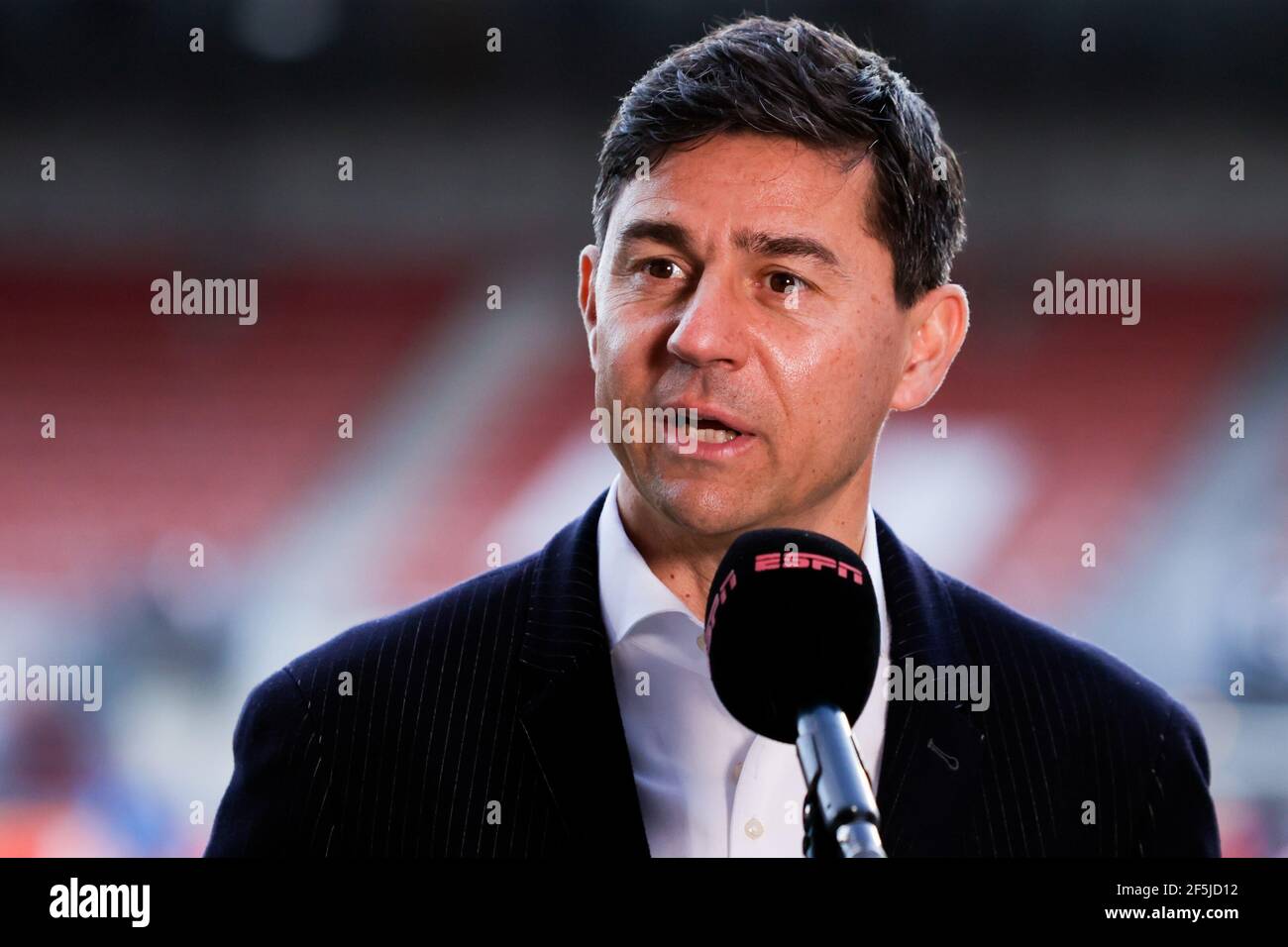 MAASTRICHT, NETHERLANDS MARCH 26 Coach Darije Kalezic of MVV