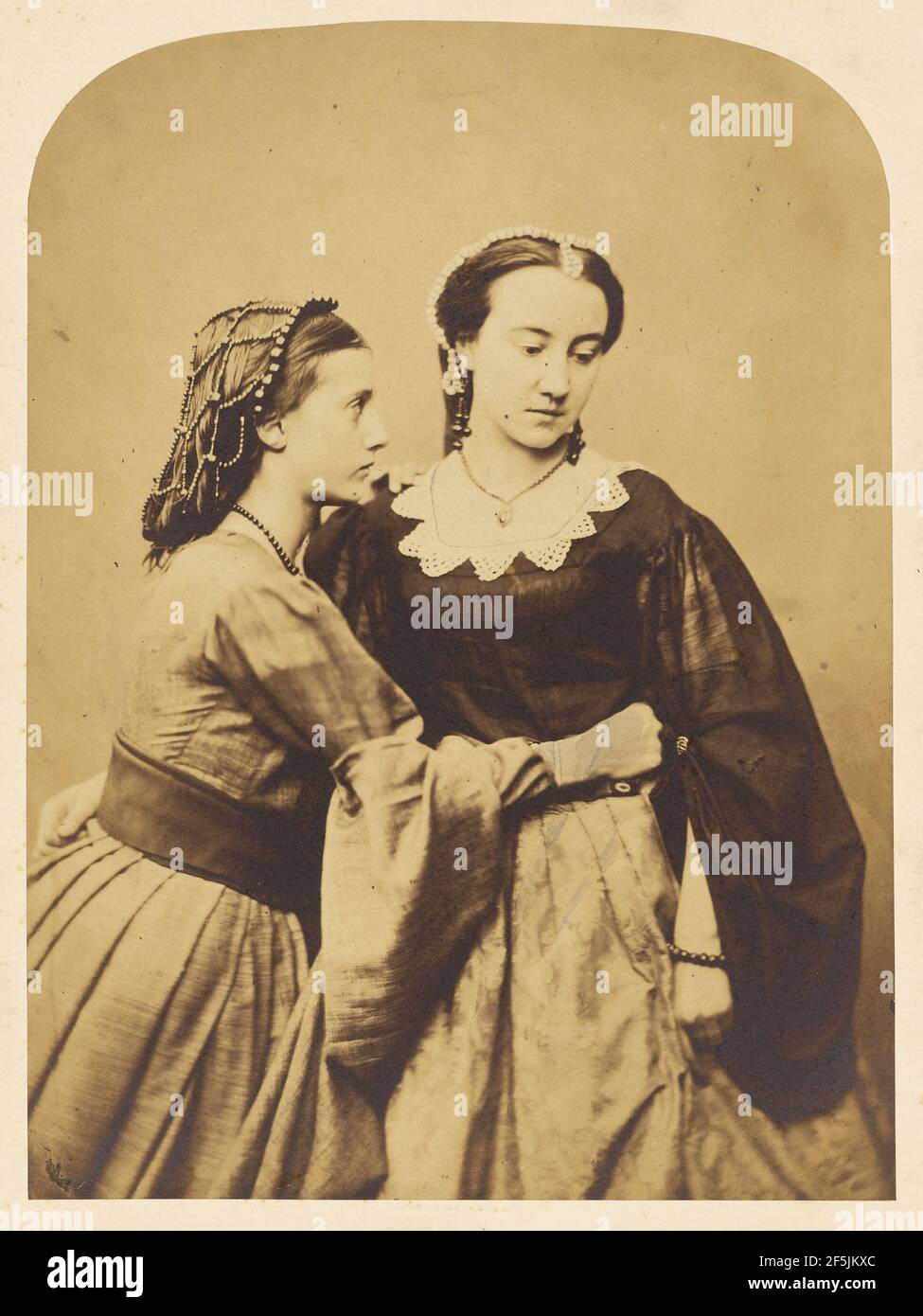 Rosalind and Celia. Henry Peach Robinson (British, 1830 1901 Stock