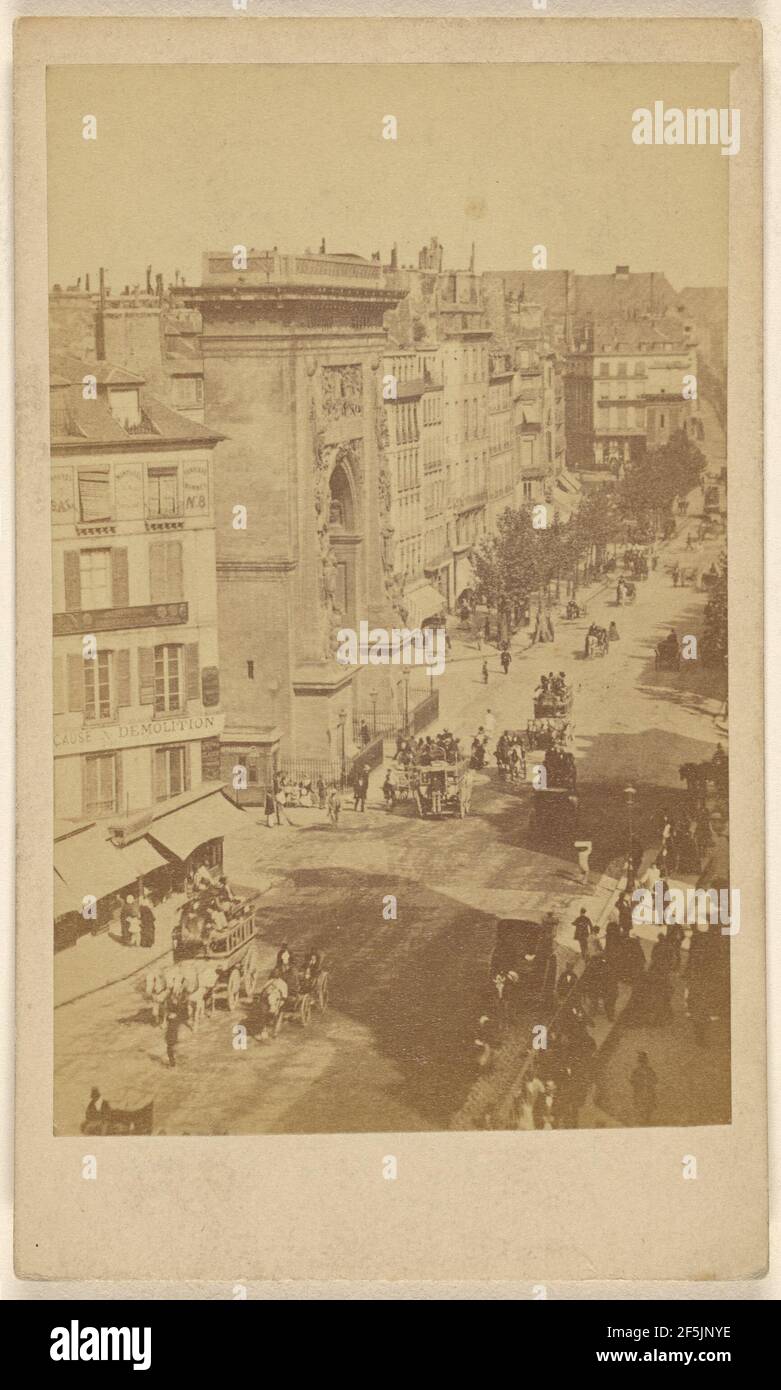Porte st denis paris hi-res stock photography and images - Alamy