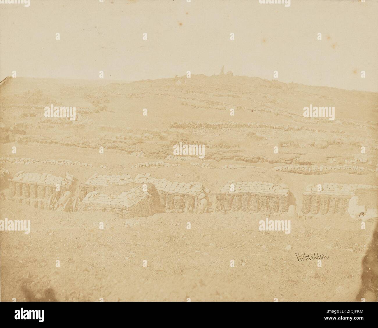 French Batteries and Works. James Robertson (English, 1813 1888 Stock