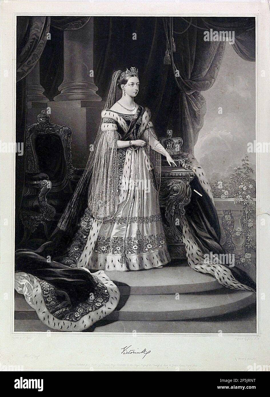 Queen Victoria, Queen of the United Kingdom Stock Photo - Alamy
