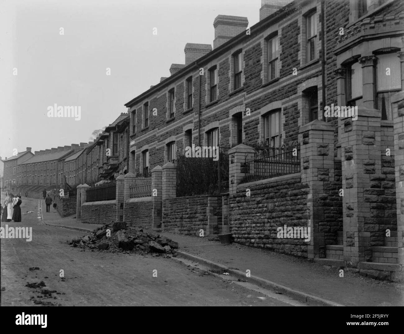 Queens Road Upper, Elliot's Town (4641214 Stock Photo Alamy