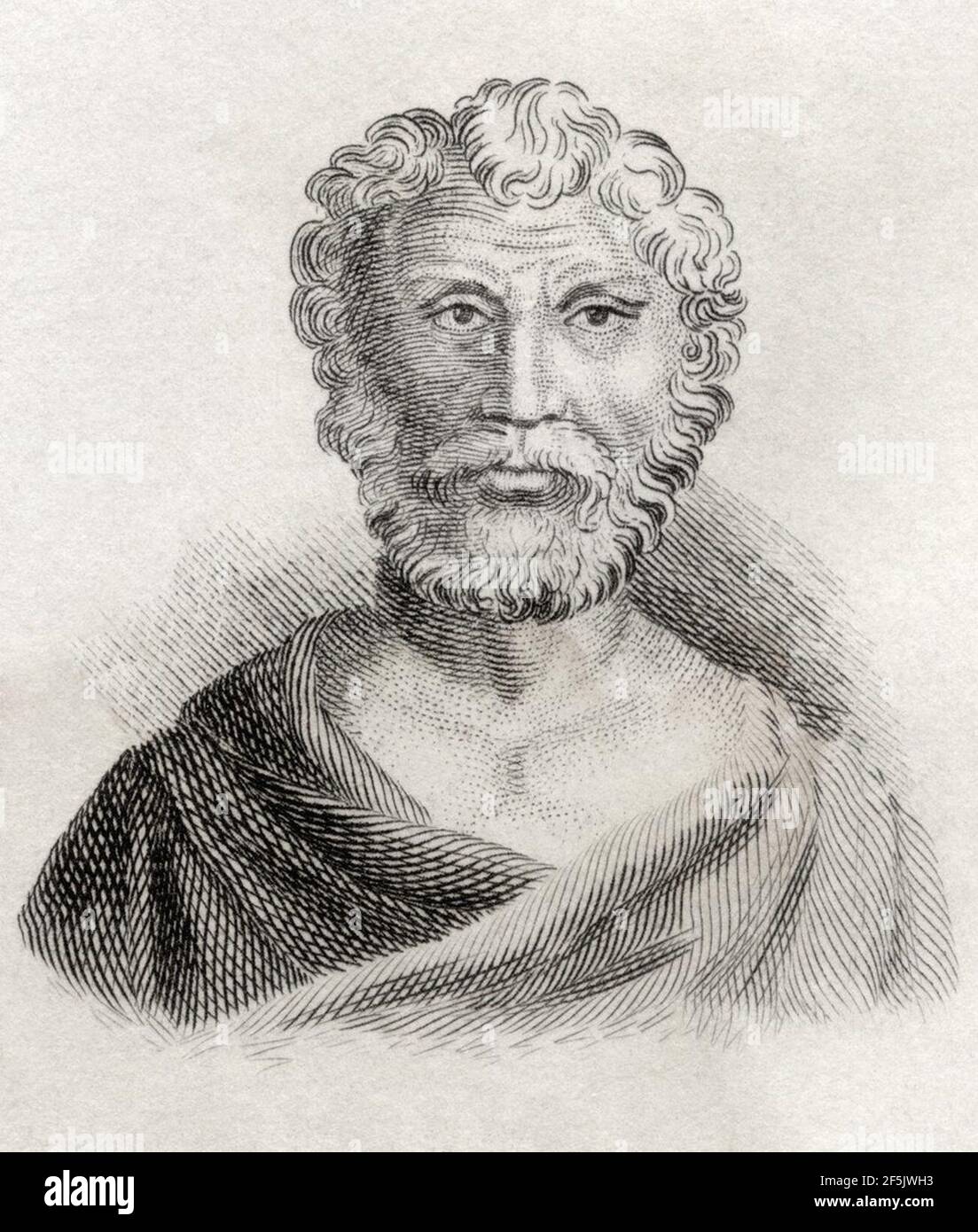 Quintus Junius Rusticus from Crabb's Historical Dictionary Stock Photo