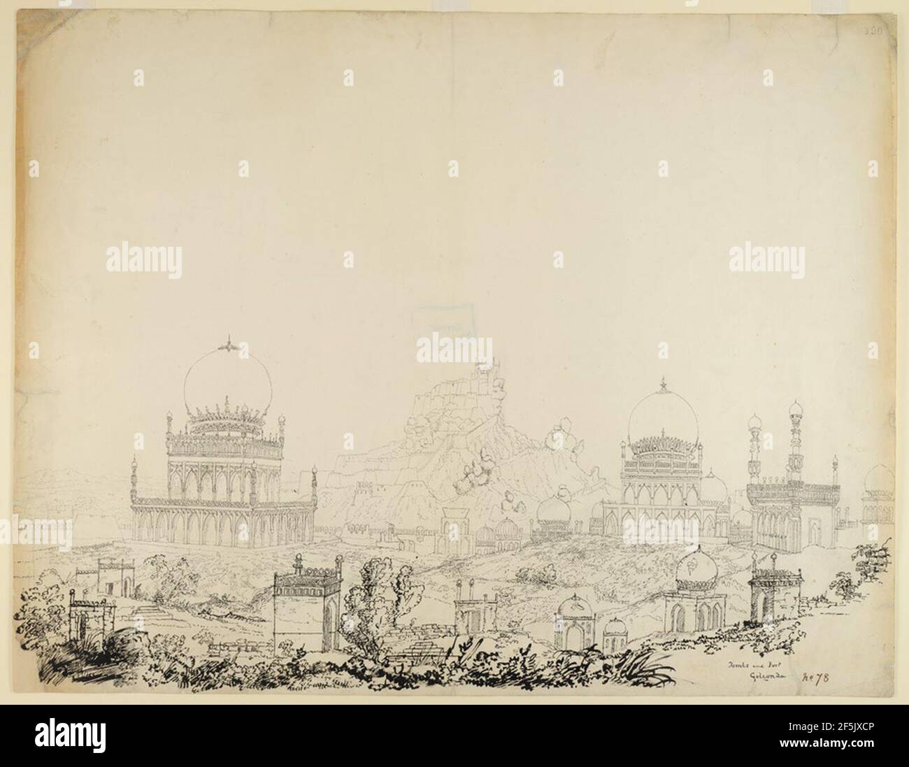 Qutb shahi tombs hi-res stock photography and images - Alamy