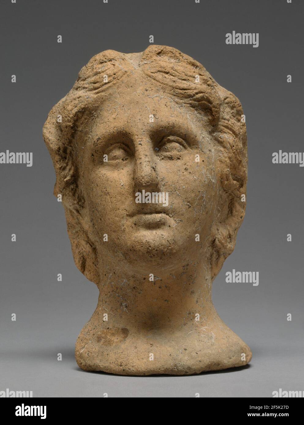 Votive Head of a Female. Unknown Stock Photo Alamy