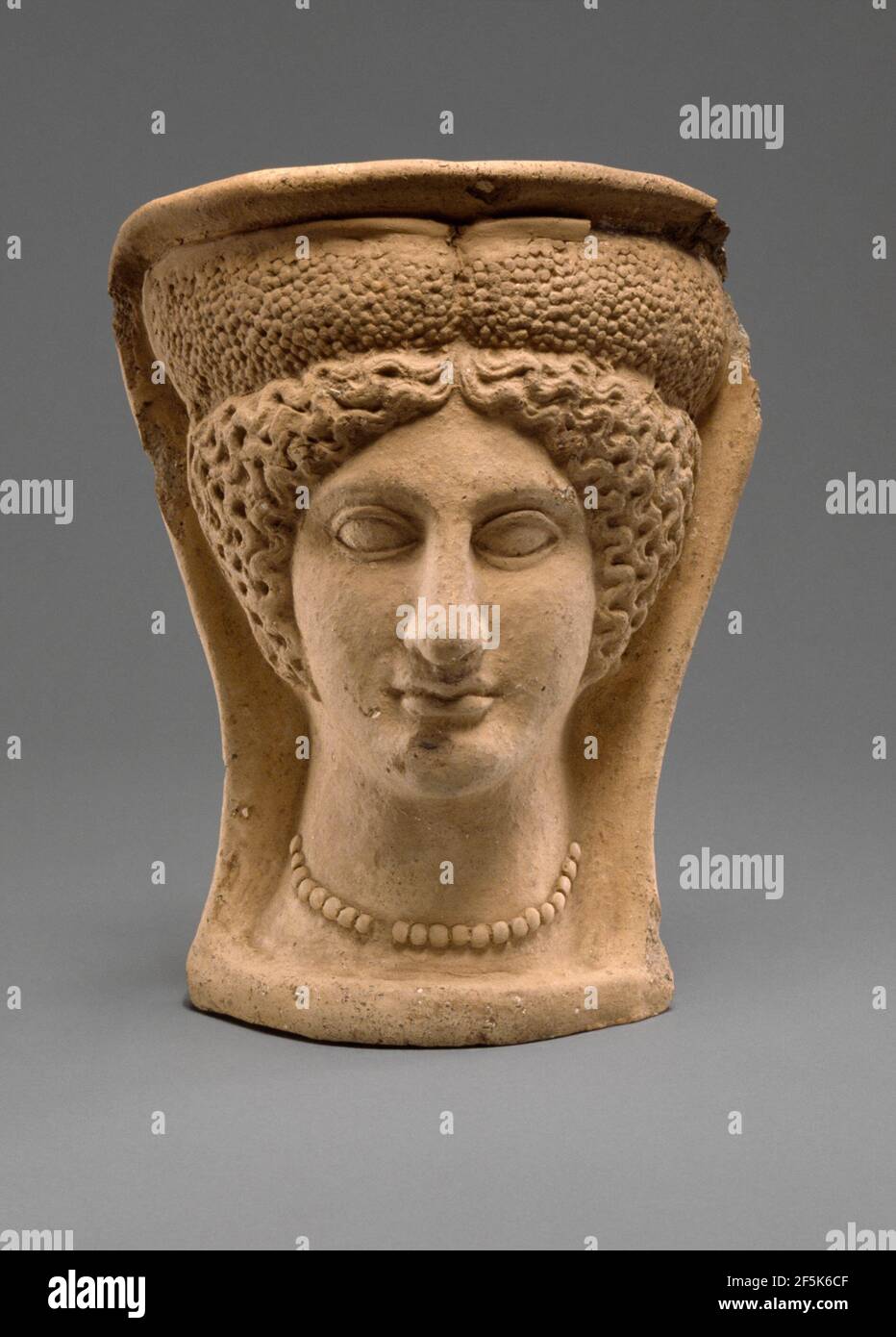 Female Votive Head. Unknown Stock Photo Alamy