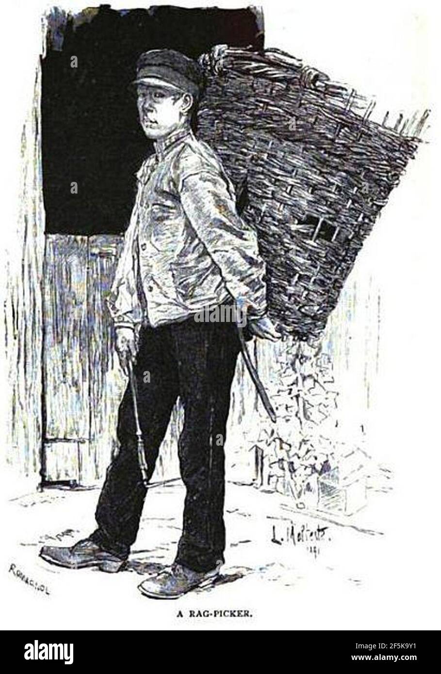 The ragpicker Cut Out Stock Images & Pictures Alamy