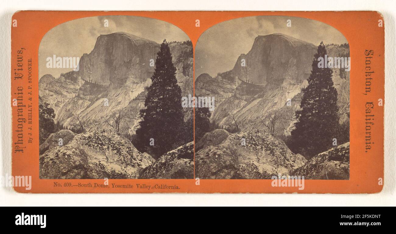 South Dome, Yosemite Valley, California.. Reilly & Spooner Stock Photo