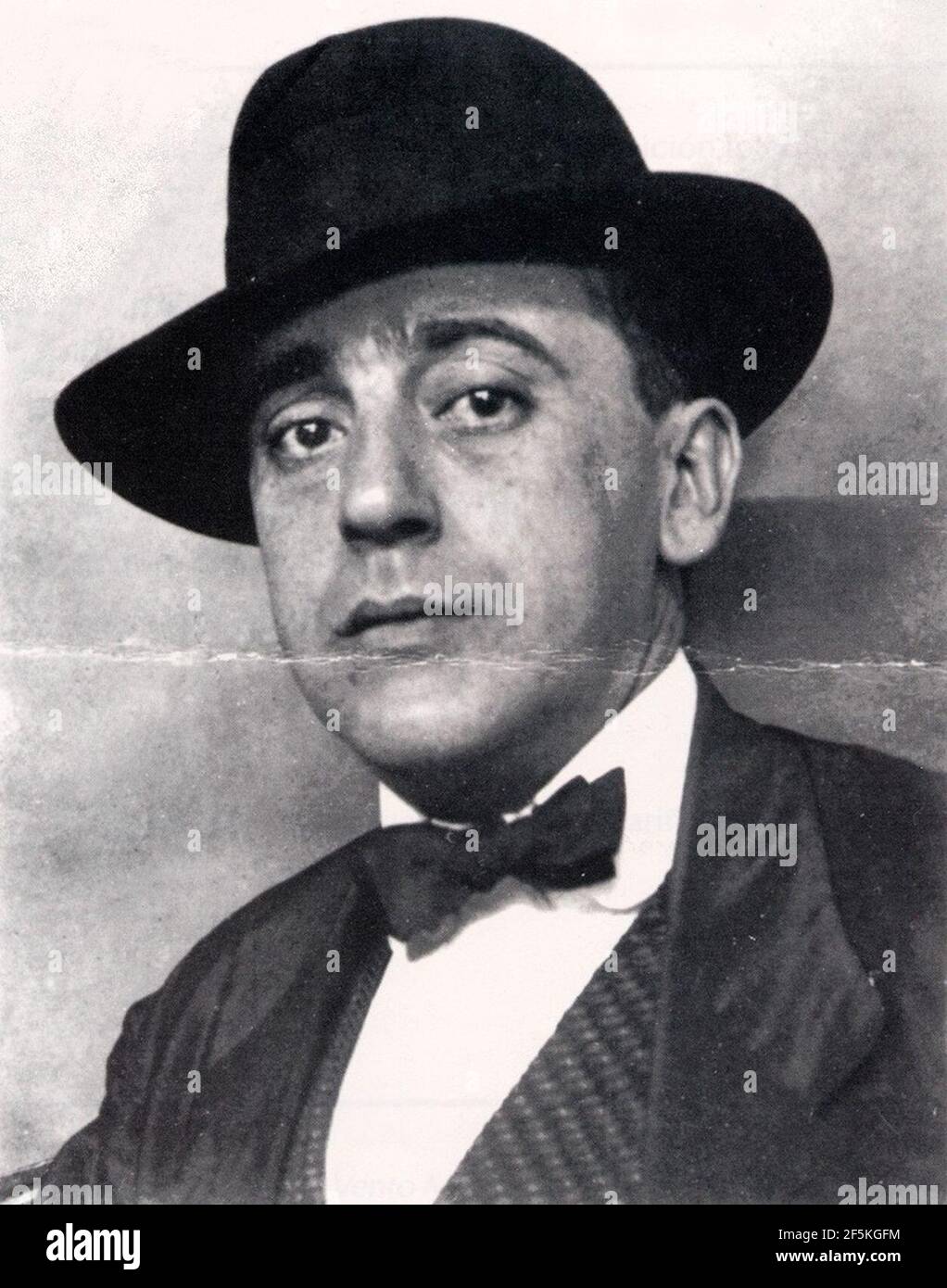 Ramón Cabanillas, 20 de abril de 1913. Stock Photo