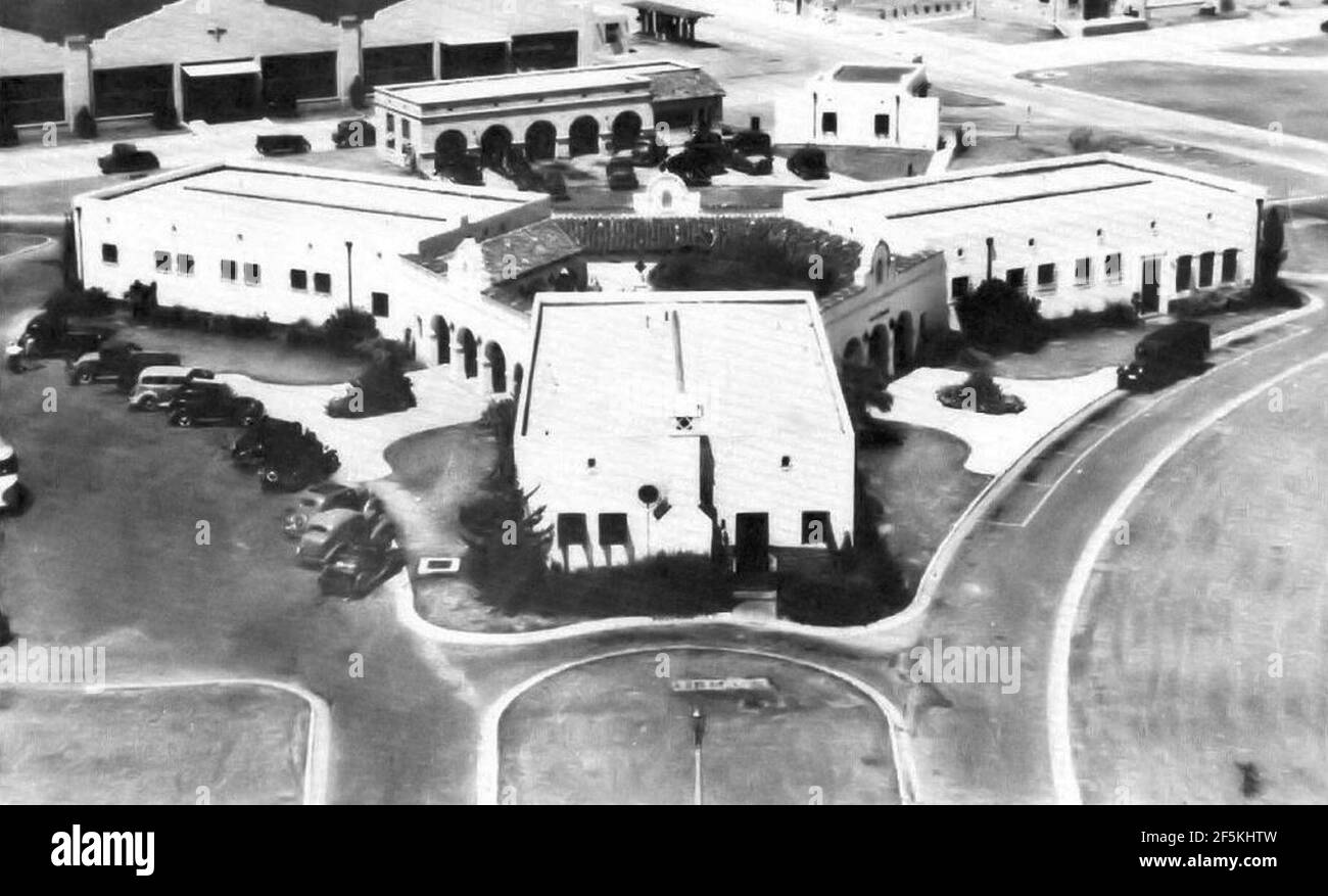 Randolph Field Post Exchange Building Stock Photo Alamy