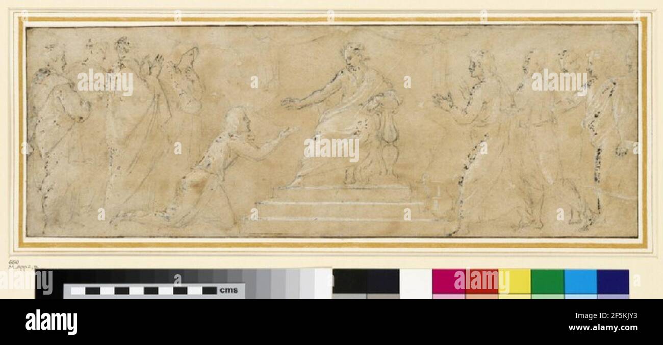 Raphael - after - Joseph before Pharaoh, WA1846.282 Stock Photo - Alamy