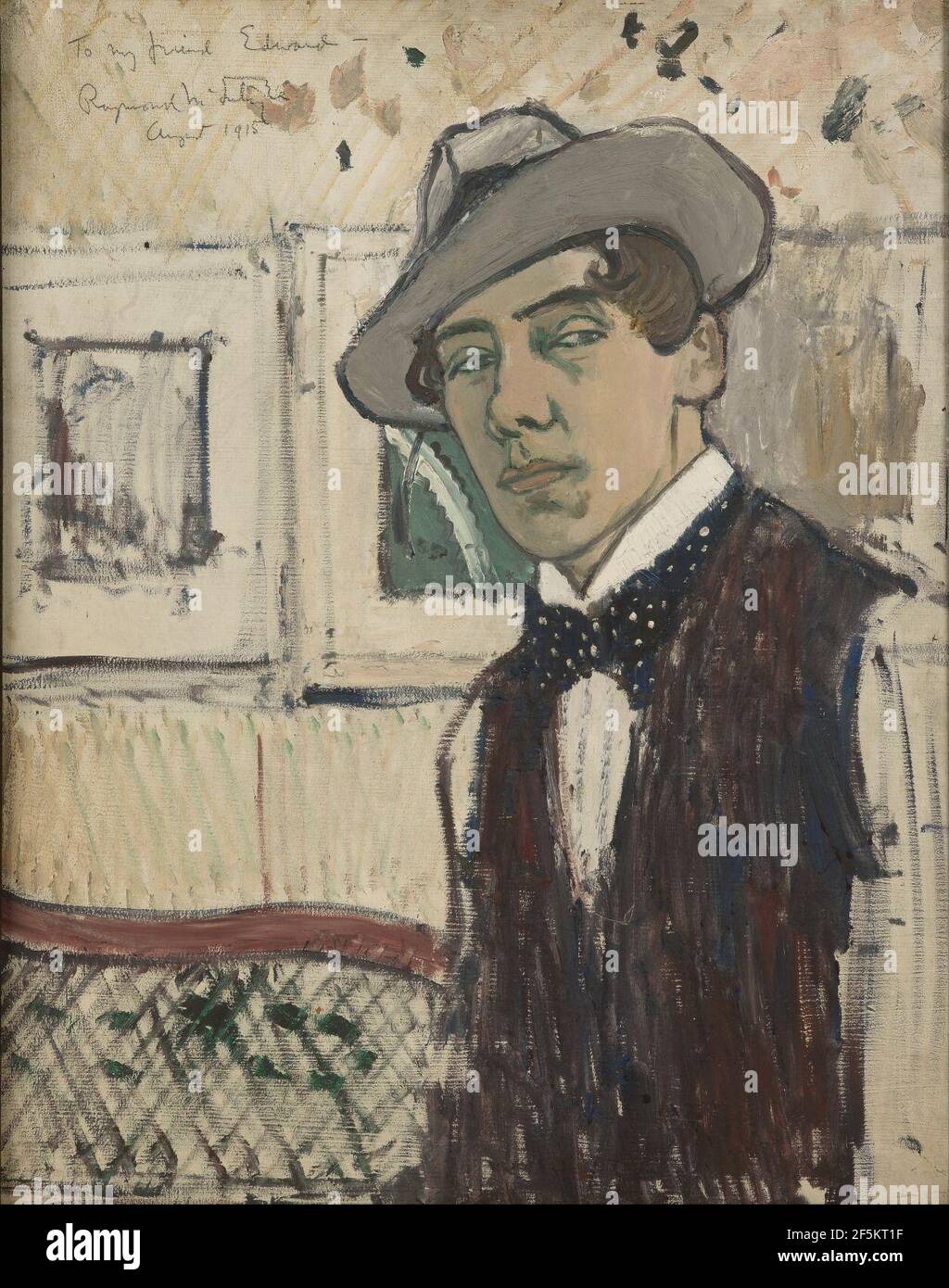 Raymond McIntyre Self portrait Stock Photo Alamy