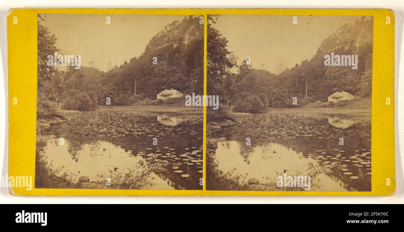 Loch Polney, Dunkeld.. George Washington Wilson (Scottish, 1823 - 1893) Stock Photo